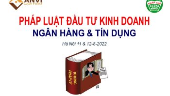 Pháp luật đầu tư kinh doanh chạy quanh ngân hàng & tín dụng