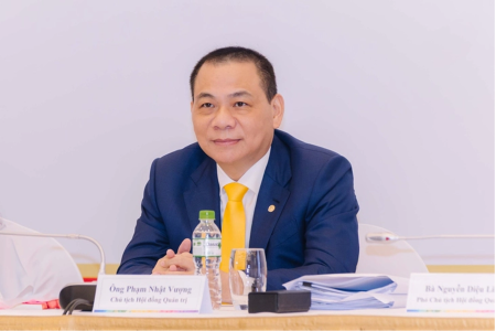 Ông Phạm Nhật Vượng muốn góp 48 triệu cổ phiếu Vingroup vào VinSpeed